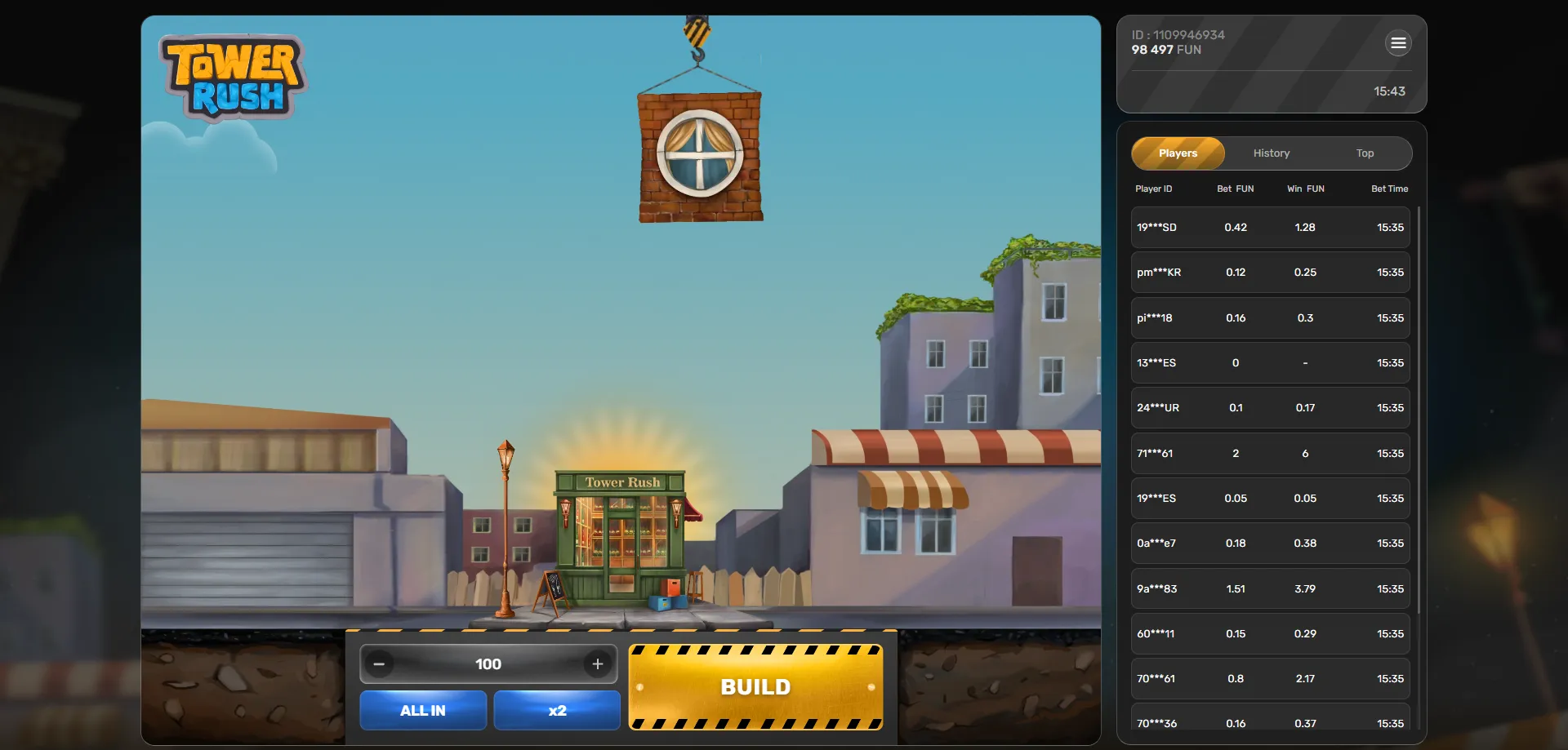 خطوات التسجيل في 1xBet للعب tower rush خطوة بخطوة